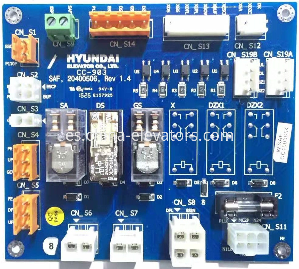 Hyundai Elevator SAF Board / 20400506